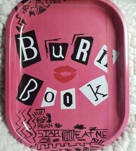 Small Decorative 420 Tray - Mean Girls Burn Book
